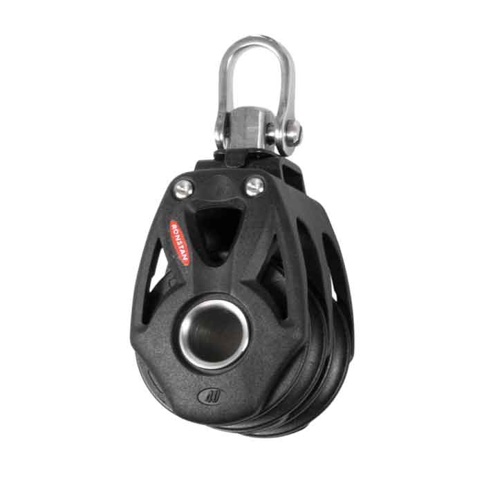 Dubbelblock Med Svirvel BB 40 10mm