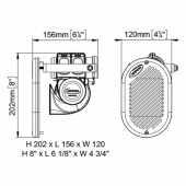 HR1 Signalhorn Inbyggd 120dB HR1 Signalhorn Inbyggd 120dB