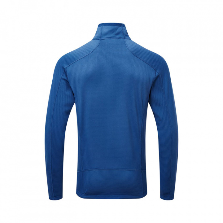 1081 Thermal Zip Neck Fleecetopp Atlantic Blue