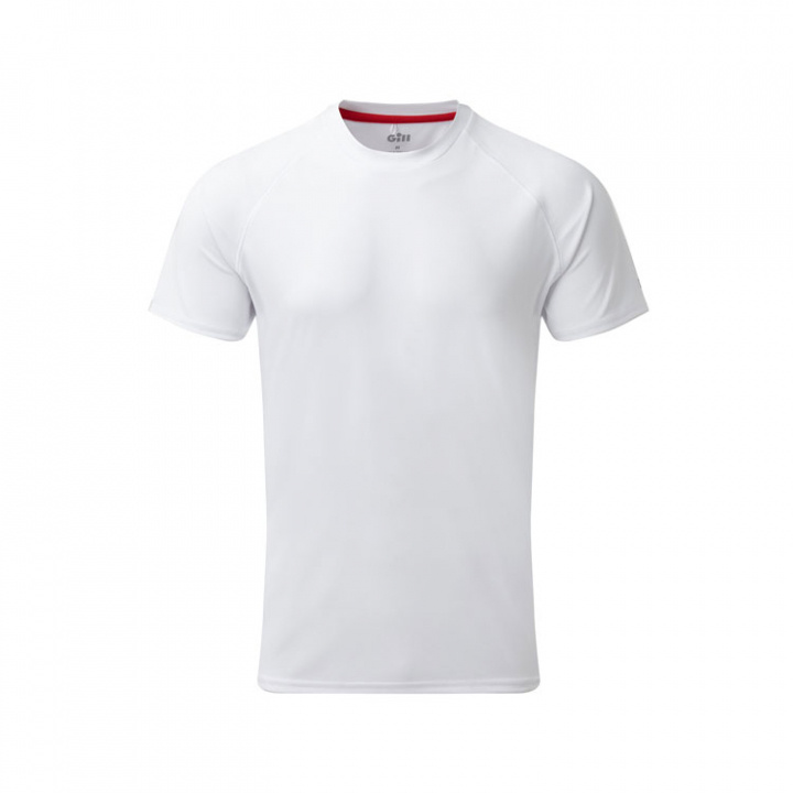 UV010 Herr UV Tec T-Shirt Vit