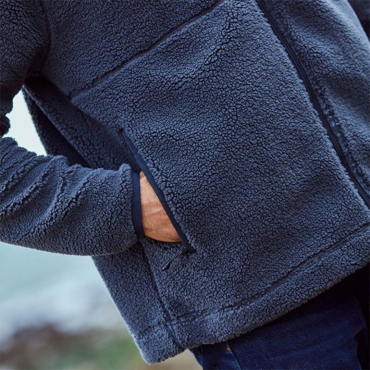 1704 Cromerty Fleecejacka Navy