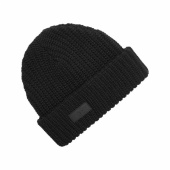 HT55 Stickad Mössa Svart HT55 Stickad Mössa Svart