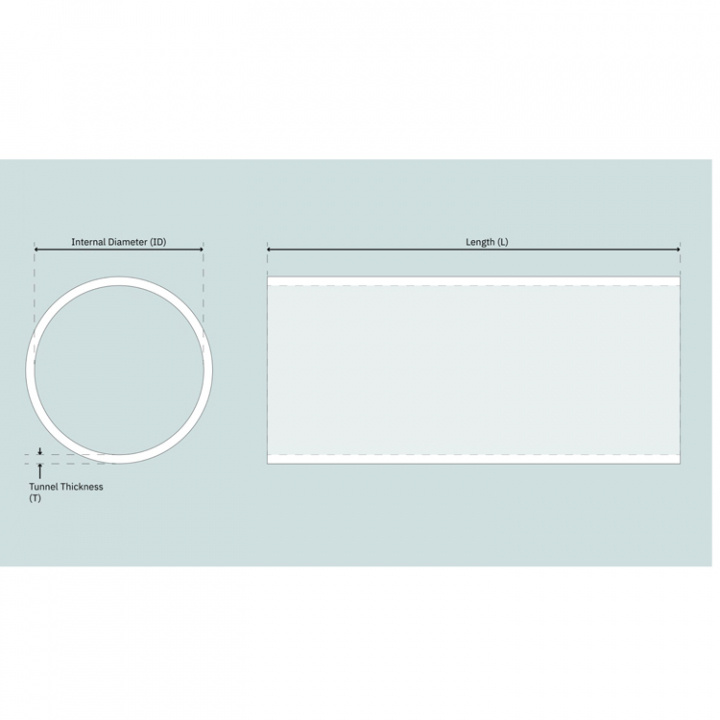 Trumma Glasfiber Ø 513x18x1000mm