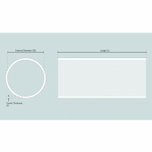Trumma Glasfiber Ø 610x18x1500mm Trumma Glasfiber Ø 610x18x1500mm