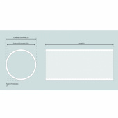 Trumma Stål Ø 386x10x2000mm Trumma Stål Ø 386x10x2000mm