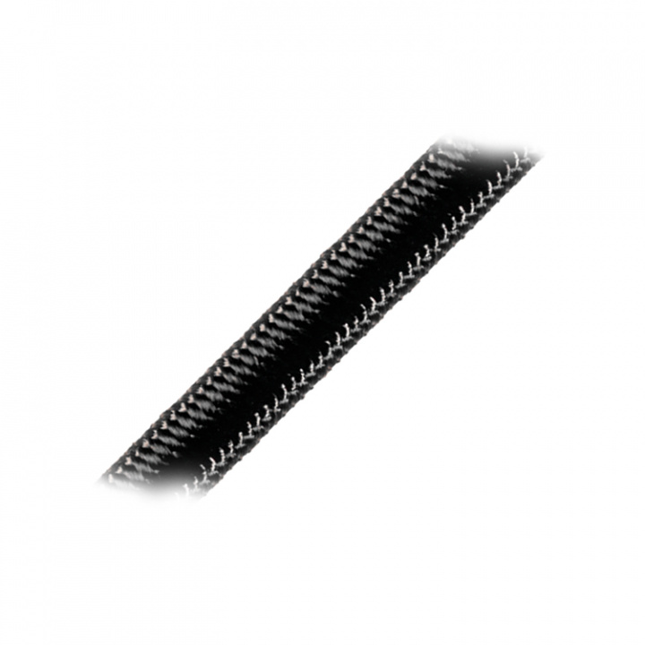 Shock Cord Gummilina Svart