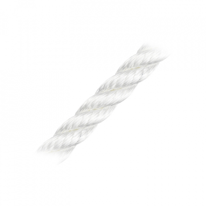 Förtöjningslina 3-Slagen Vit Ø16 mm x 200 m
