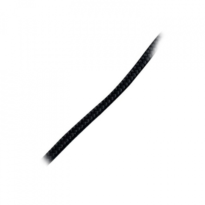 Förtöjningslina Dubbelflätad Svart