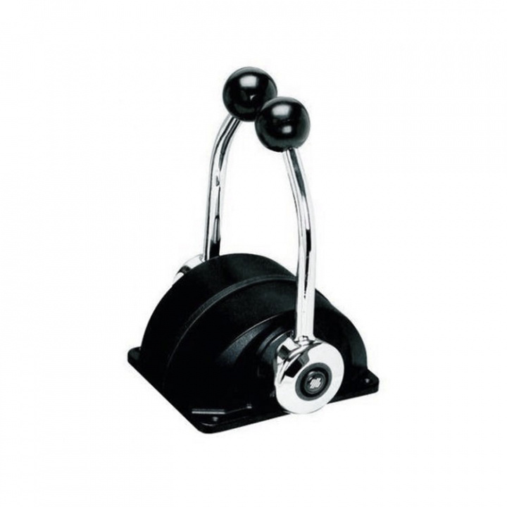 B302B Toppmonterat Dubbelreglage Svart