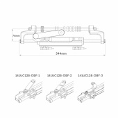 Cylinder UC128-OBF Utombordare 300 hk Cylinder UC128-OBF Utombordare 300 hk