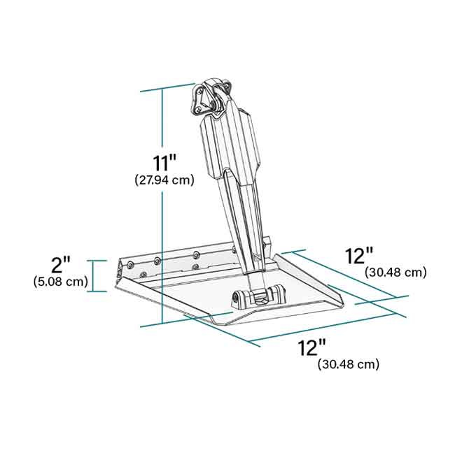 Edge Mount Trim Tab Kit Med Pro Control Assist