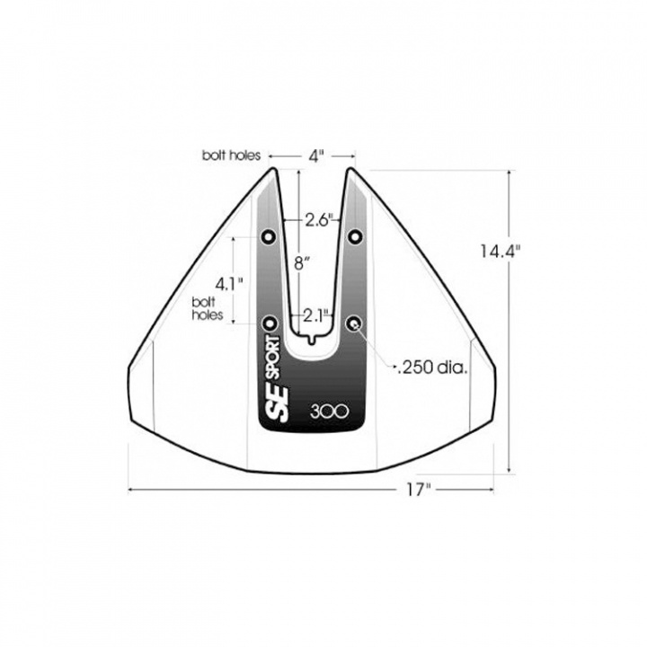 SE Sport Hydrofoil 300 Svart 
