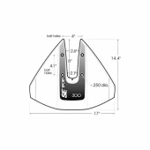 SE Sport Hydrofoil 300 Svart SE Sport Hydrofoil 300 Svart
