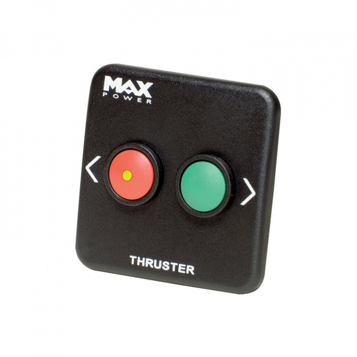 Tryckknappspanel 12/24V Svart