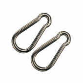 Karbinhake Rostfri 8x80 mm 2-pack Karbinhake Rostfri 8x80 mm 2-pack