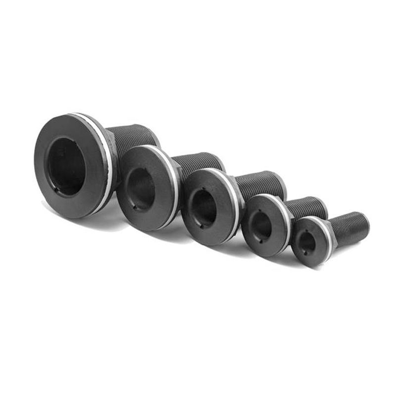 Bordsgenomföring Plast 1 1/4'' Gänga Svart