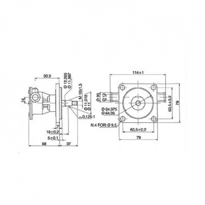 Kylvattenpump För Motor ST123