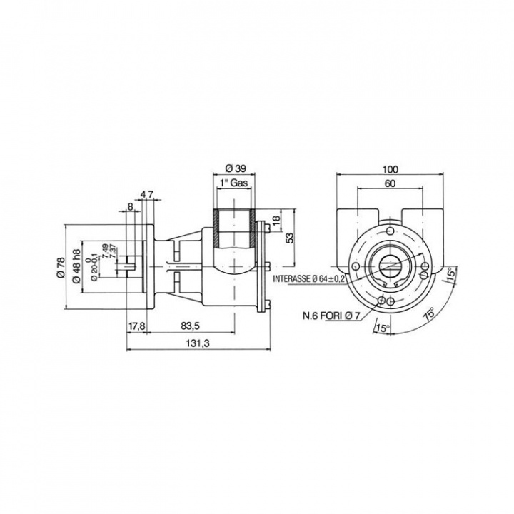 Kylvattenpump För Motor ST146