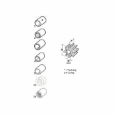 Impeller OMC/Evinrude Typ 5 38.4 mm Impeller OMC/Evinrude Typ 5 38.4 mm
