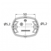 Lanterna Babord Aqua Signal 34 Led Svart Lanterna Babord Aqua Signal 34 Led Svart