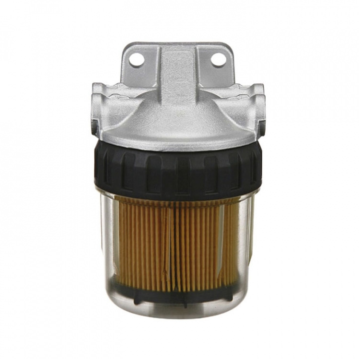 Bränslefilter 10 Micron Aluminiumtopp