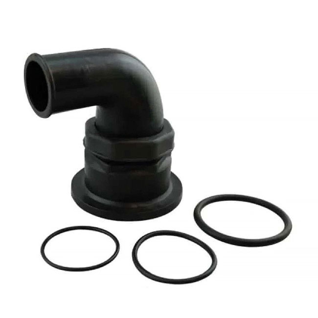 Ercole/Sogliola Påfyllningsstos 90 grader Ø38 mm