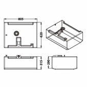 Bränsletank Plast 140l Bränsletank Plast 140l