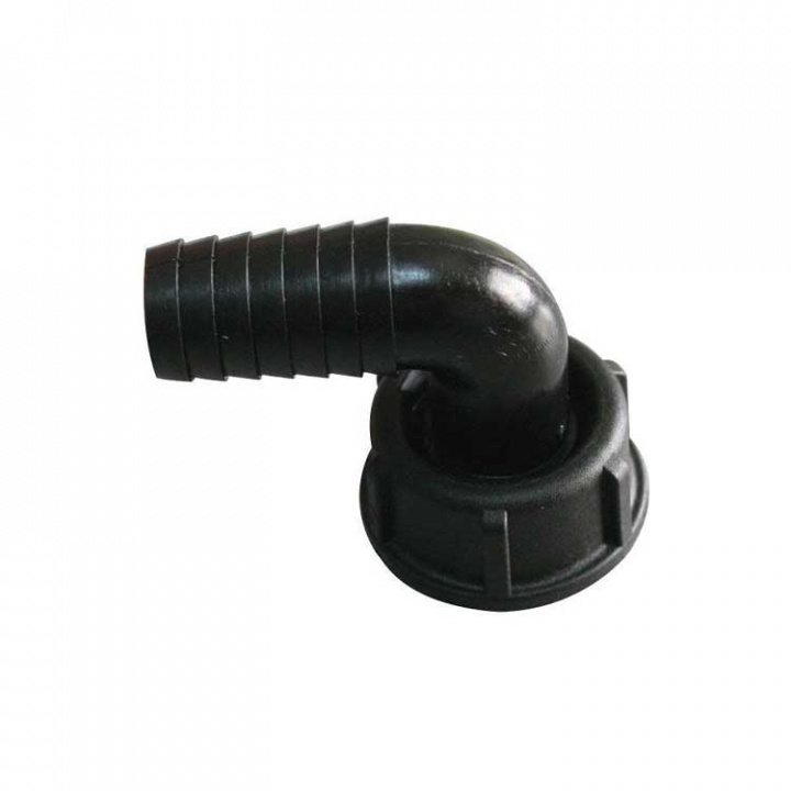 Avluftningsstos 90° Ø17 mm 3/4