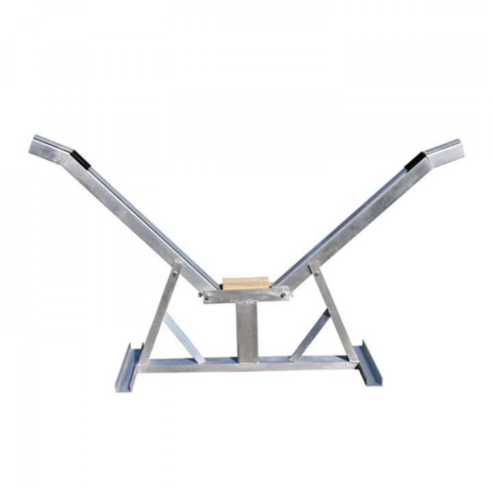 Båtstativ Aluminium Självjusterande (2-pack)