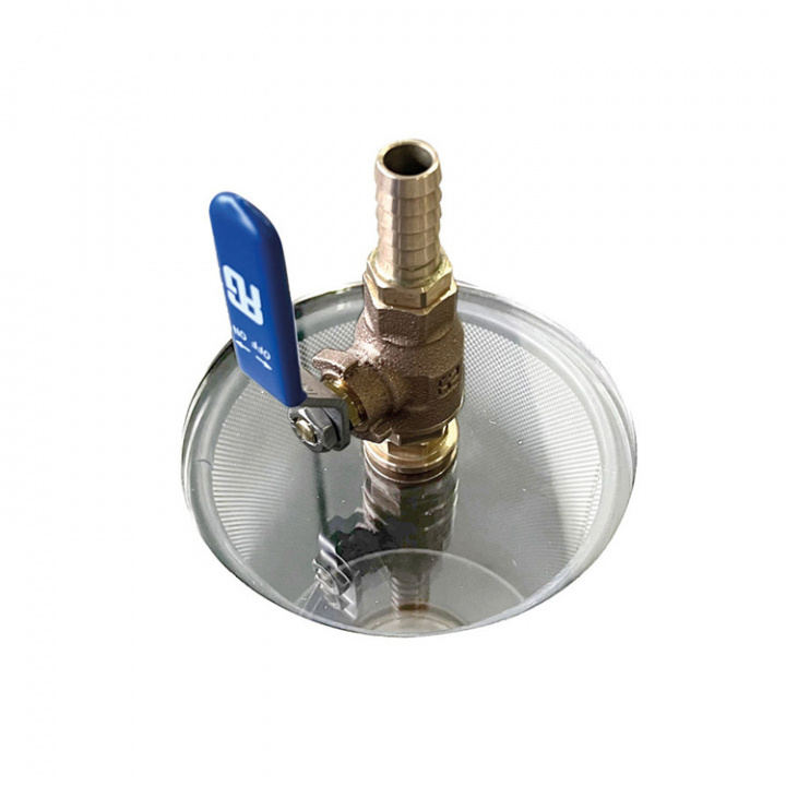 Polycarbonatlock Med Kulventil