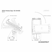 Rokk Edge Mobilhållare Med Trådlös Laddning 10W Rokk Edge Mobilhållare Med Trådlös Laddning 10W