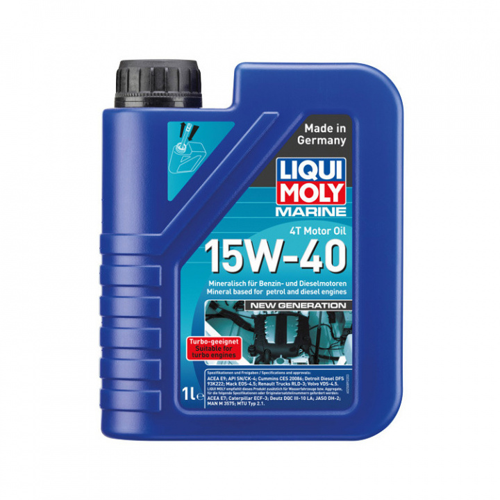 Marine 4T Motorolja 15W-40 New Gen