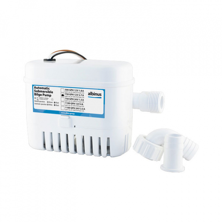 Länspump Automatisk 50 L/min 12V