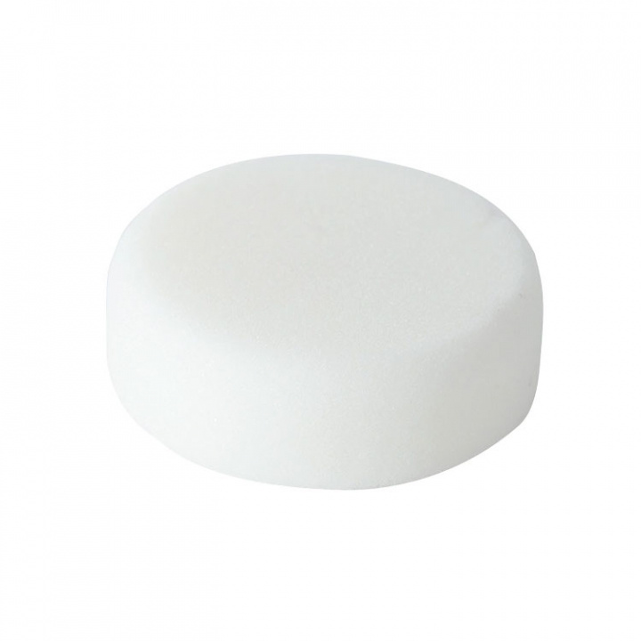 Professionell Polerrondell Vit Hård