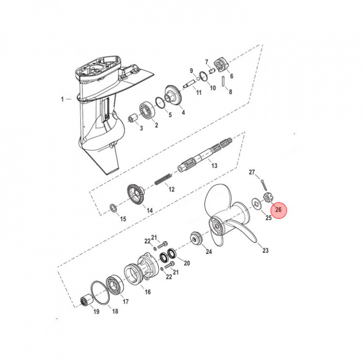 Propellermutter (161471)