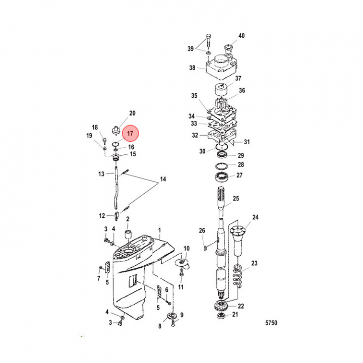O-Ring 25-50 hk (161782)