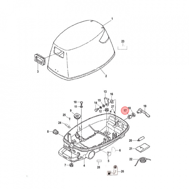 Bussning 4-50 hk (16220)