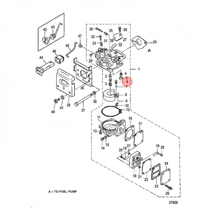 Nålventil 4-5 hk (16254)