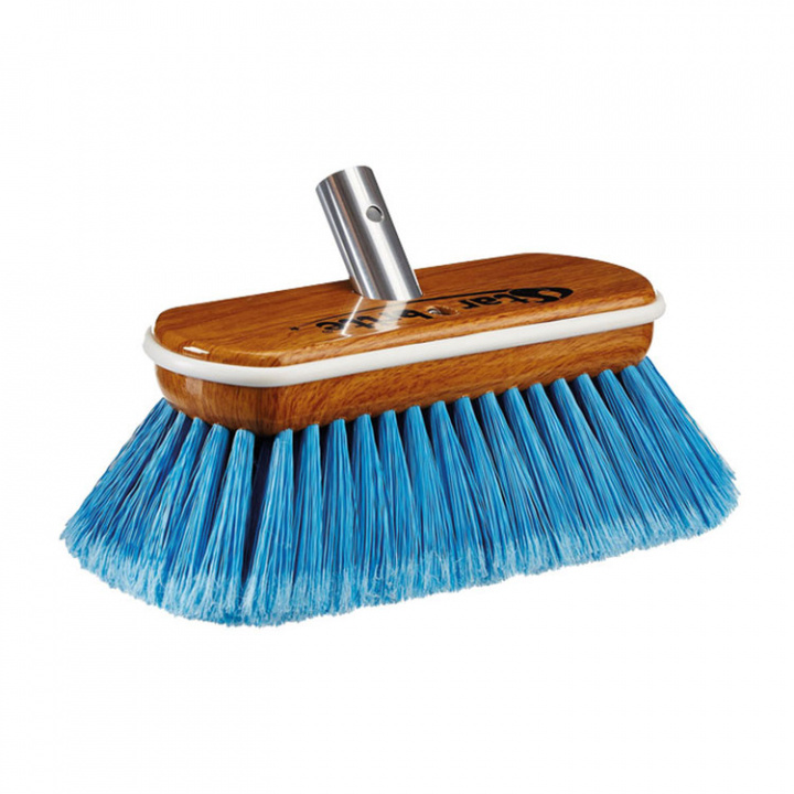 Syntetisk Träborste Medium Blå