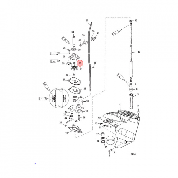 Bricka 6-15 hk (16448)