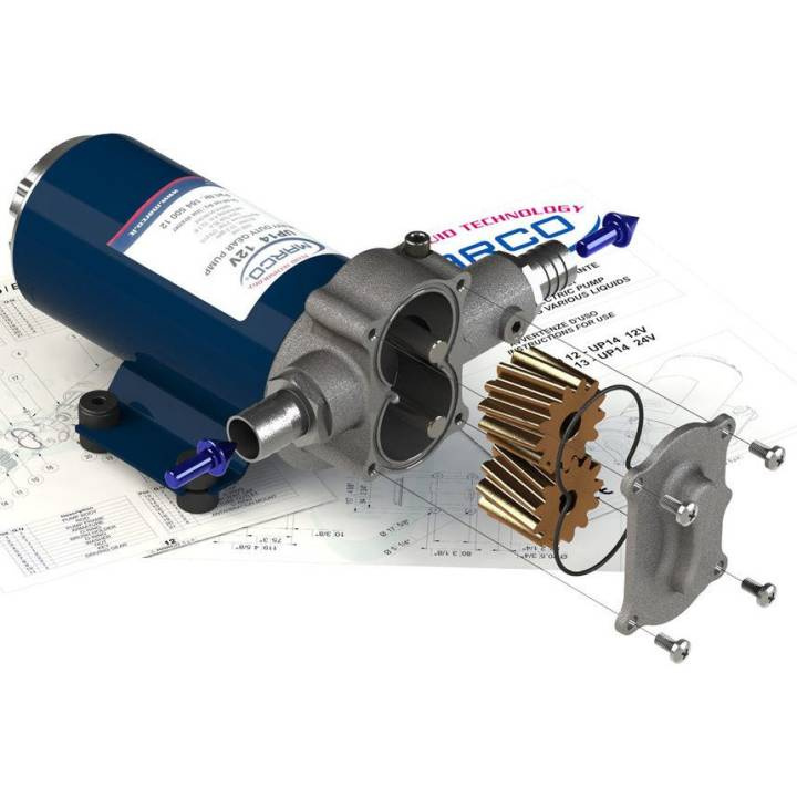 Marco UP14 Diesel Kugghjulspump 12V/24V