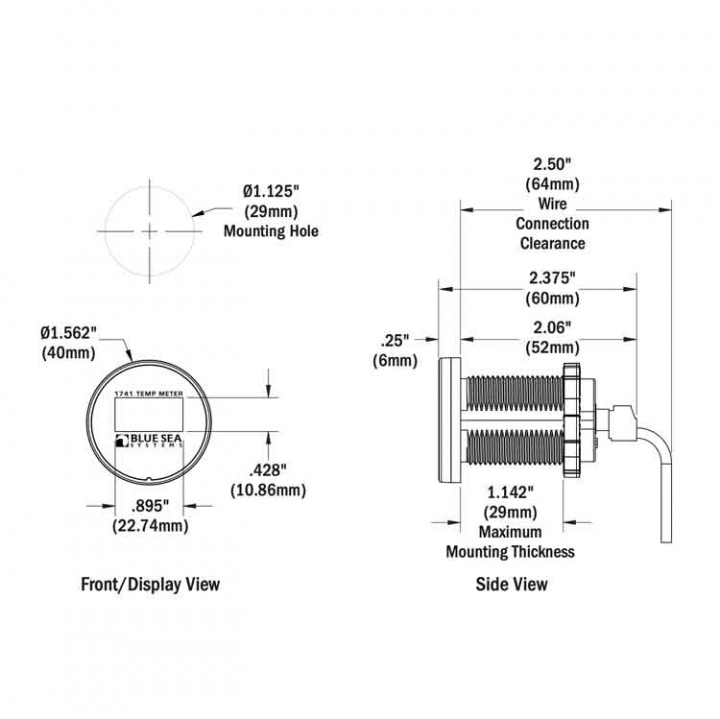 OLED Mini Temperatur