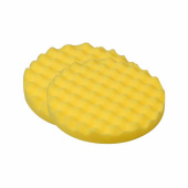 Polerrondell Rubbing Våfflad Gul 2-pack Polerrondell Rubbing Våfflad Gul 2-pack