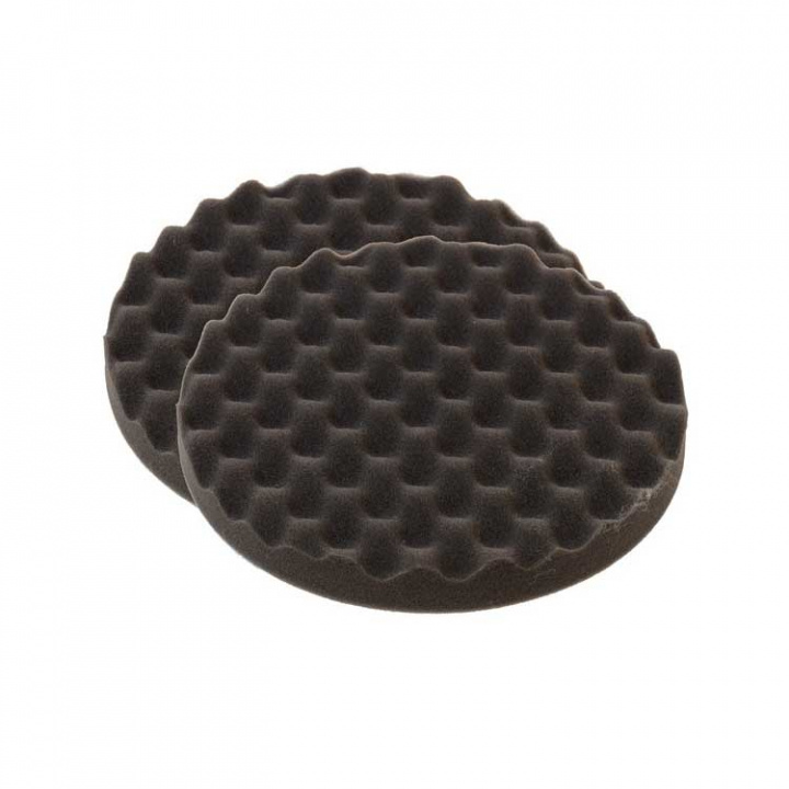 Vaxrondell Våfflad Svart 2-pack