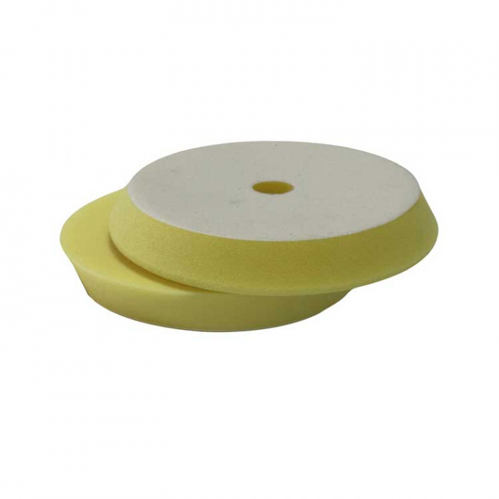 Polerrondell Mediumhård Gul 2-pack