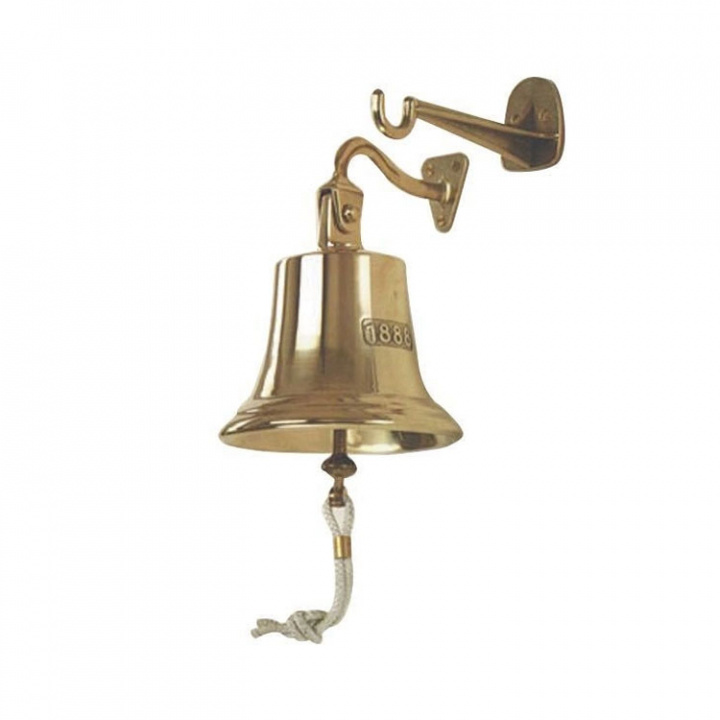 Skeppsklocka Mässing Antik 1888