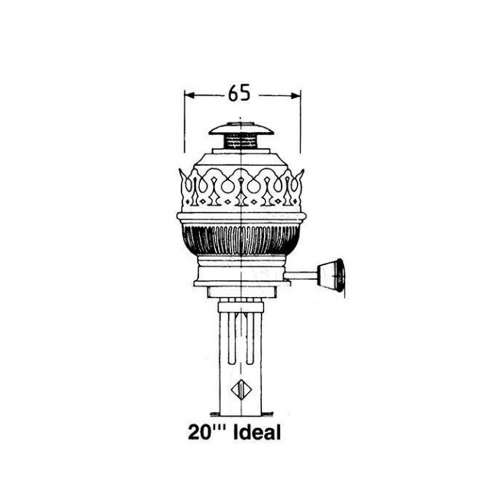 Brännare Mässing 20