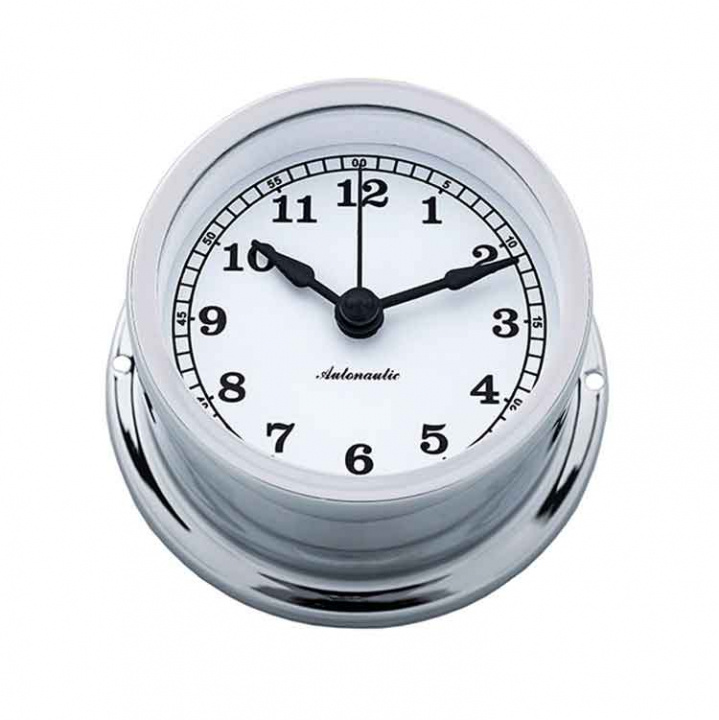 Minor 72 Skeppsur Ø72/50mm i Förkromad Mässing