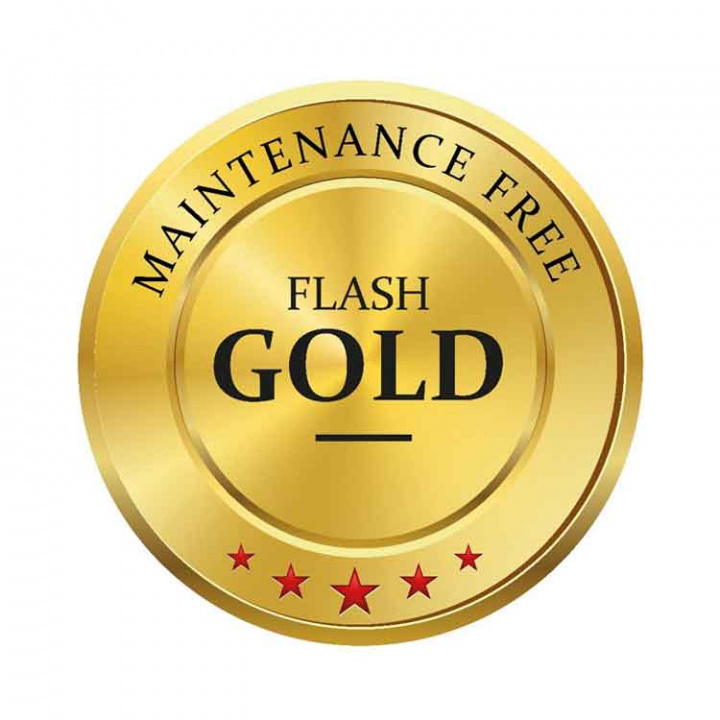 Minor 72 Skeppsur Ø 72/50mm Förgylld Mässing