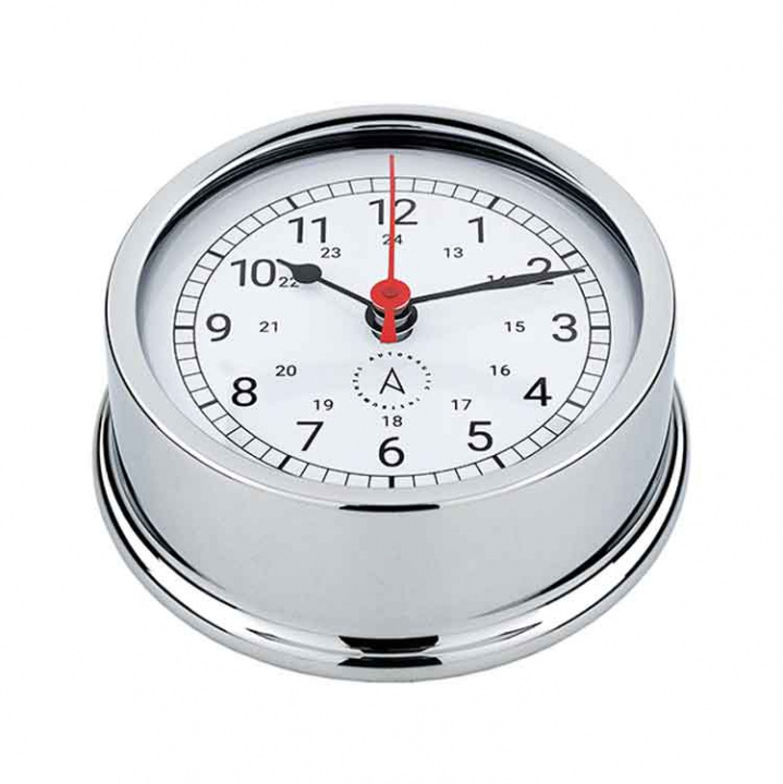 Atlantic 95 Skeppsur Ø95/70mm Förkromad Mässing